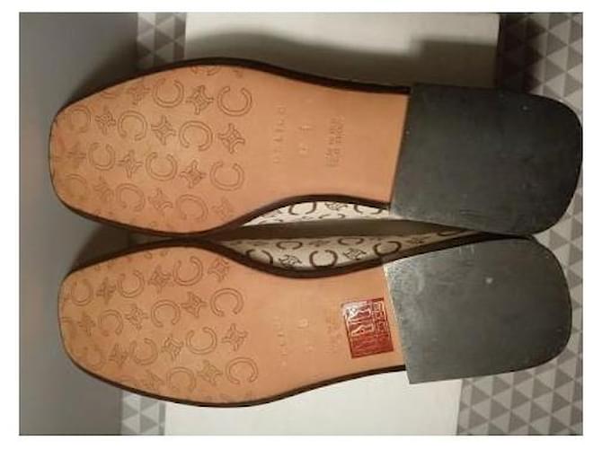 Mocassini Monogramma Céline Beige - vista 6