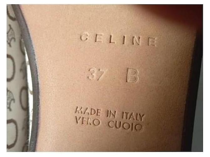 Mocassini Monogramma Céline Beige - vista 7