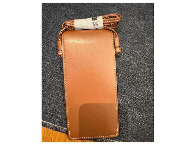 All Soft Céline Clutch Tasche Leder Camel Kamel - Ansicht 3
