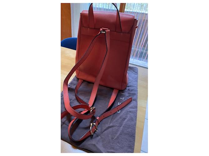 Céline Backpack  Modell Leder Koralle - Ansicht 3