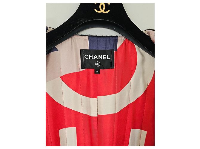 Iconico abrigo chanel Negro - vista 8