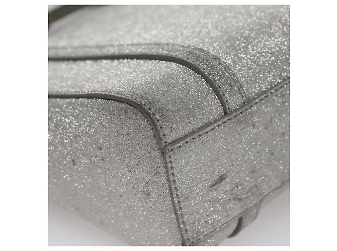 Borsa a mano in pelle BALENCIAGA Everyday XXS 2way Argento Auth bs21056 - vista 16