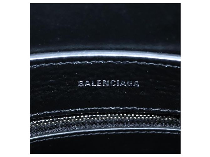 Borsa a mano in pelle BALENCIAGA Everyday XXS 2way Argento Auth bs21056 - vista 18
