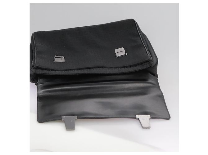FENDI Zucchino Canvas Aktentasche Schwarz Auth bs20925 - Ansicht 10