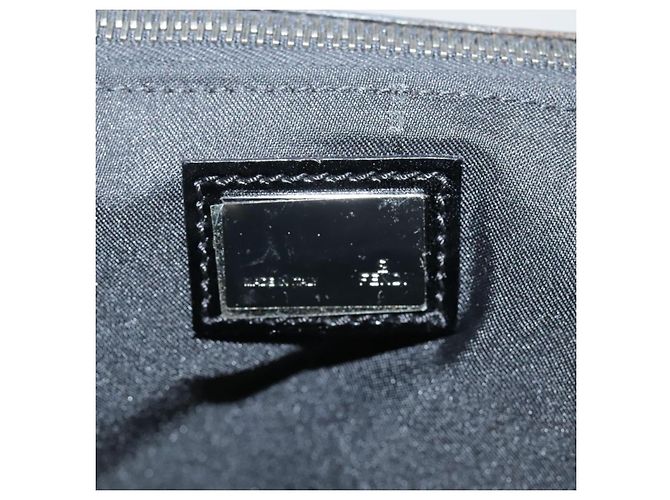 FENDI Zucchino Canvas Aktentasche Schwarz Auth bs20925 - Ansicht 19