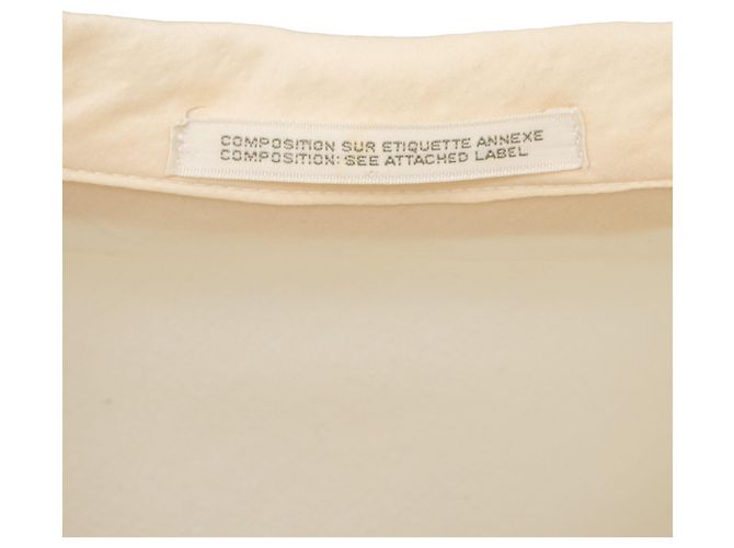 Camicia di seta Yohji Yamamoto Bianco - vista 13