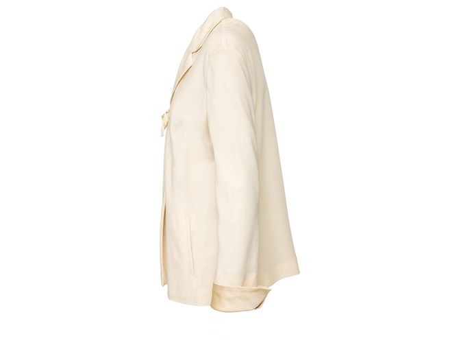 Camicia di seta Yohji Yamamoto Bianco - vista 2