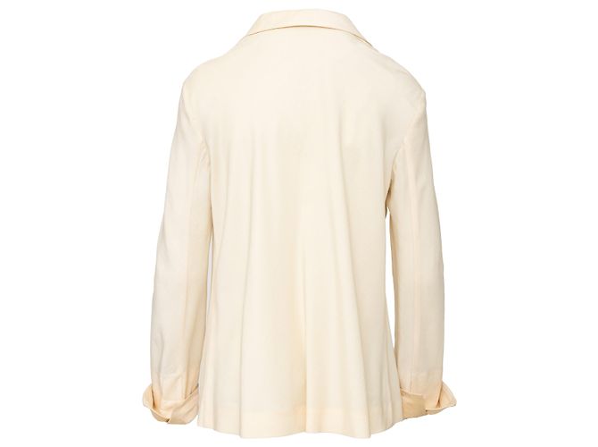 Camicia di seta Yohji Yamamoto Bianco - vista 3