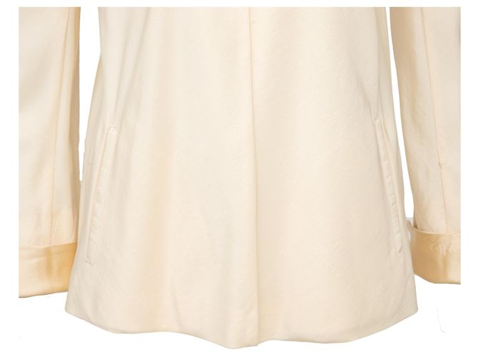 Camicia di seta Yohji Yamamoto Bianco - vista 6