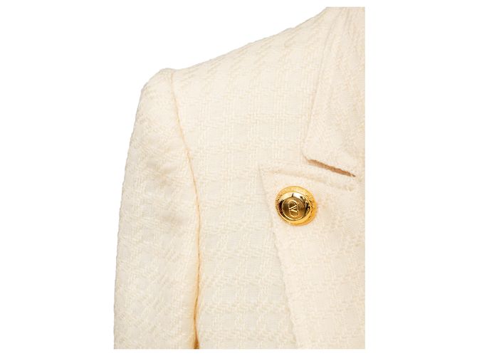Valentino Miss V Wolljacke Aus weiß - Ansicht 6