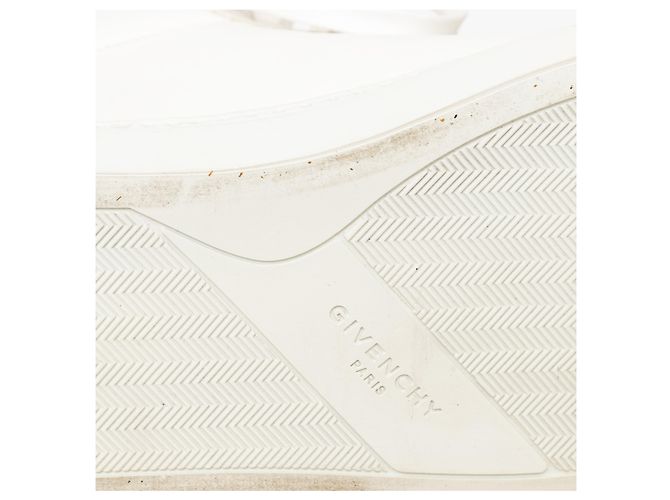 Sneakers alte in pelle Givenchy Bianco - vista 10
