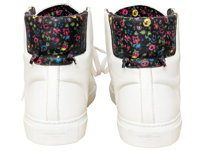 Sneakers alte in pelle Givenchy Bianco - vista 5