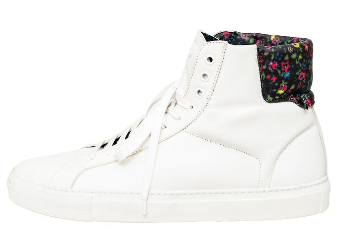 Sneakers alte in pelle Givenchy Bianco - vista 6