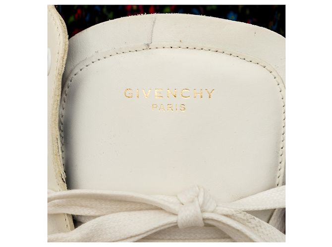 Sneakers alte in pelle Givenchy Bianco - vista 7