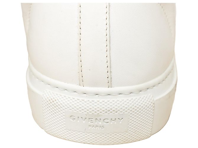 Sneakers alte in pelle Givenchy Bianco - vista 9