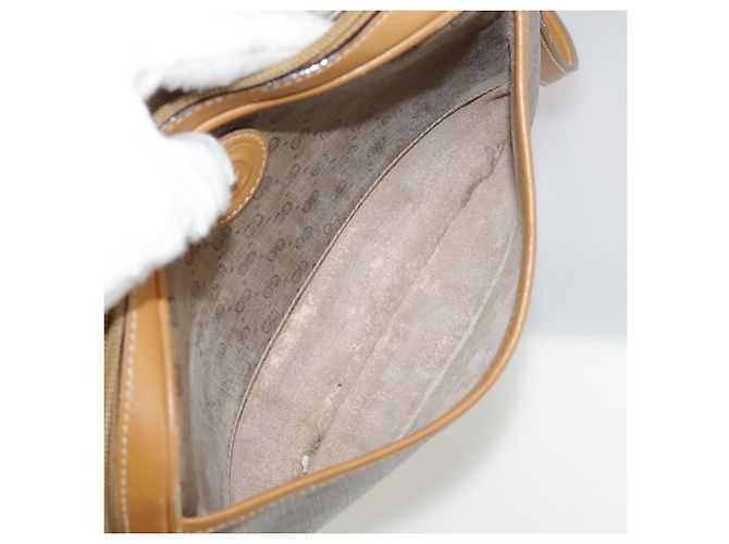 Gucci Borsa a spalla Micro GG Supreme in PVC beige e oro 007 904 0095 Auth bs21045 D'oro - vista 11