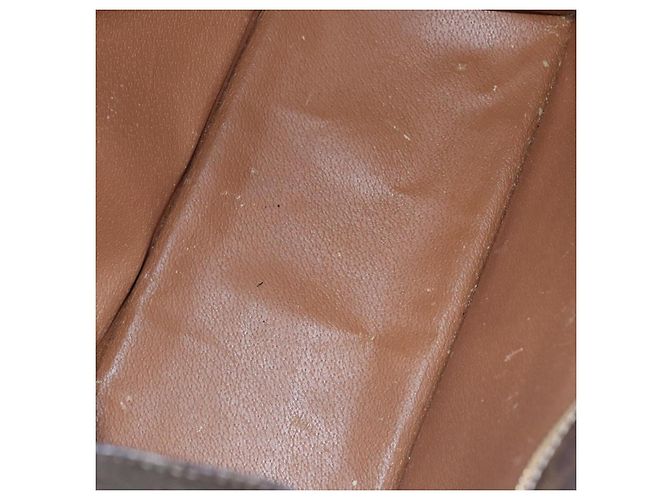 Céline Borsa a mano in tela Macadam CELINE in pelle PVC marrone oro Auth yk16623 D'oro - vista 2