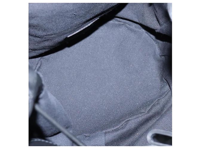 Borsa a spalla in pelle nera Auth am7339 di BURBERRY Nero - vista 10