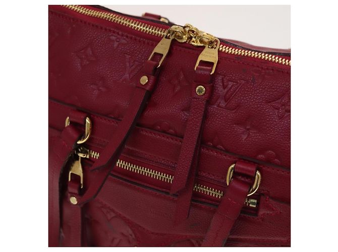 LOUIS VUITTON Borsa Monogram Empreinte Lumineuse PM 2way Jaipur M94271 Auth 108769 Rosa - vista 19