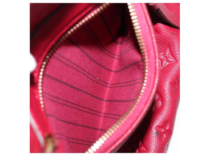 LOUIS VUITTON Borsa Monogram Empreinte Lumineuse PM 2way Jaipur M94271 Auth 108769 Rosa - vista 24