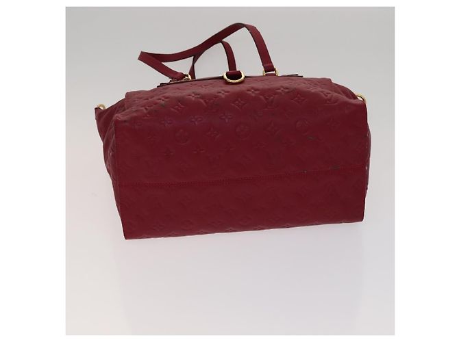 LOUIS VUITTON Borsa Monogram Empreinte Lumineuse PM 2way Jaipur M94271 Auth 108769 Rosa - vista 5