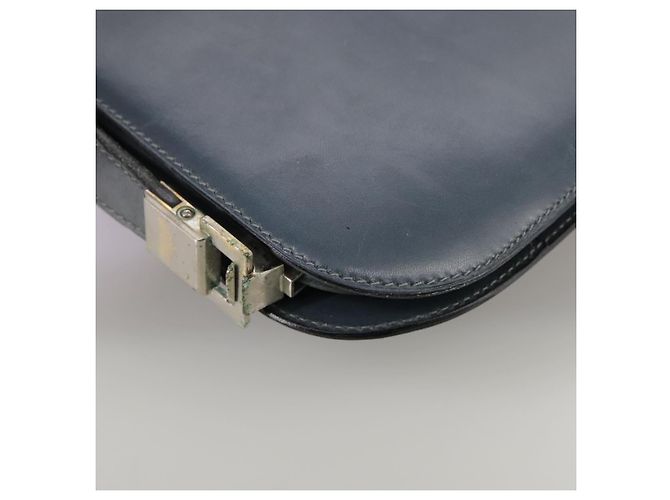 Céline Borsa a spalla CELINE in pelle blu Auth 105737 - vista 17