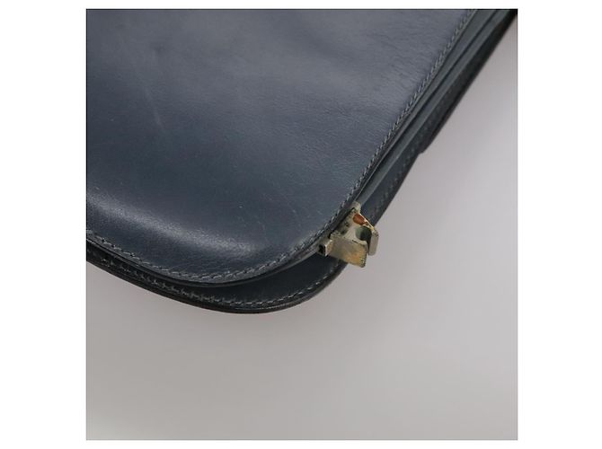 Céline Borsa a spalla CELINE in pelle blu Auth 105737 - vista 18