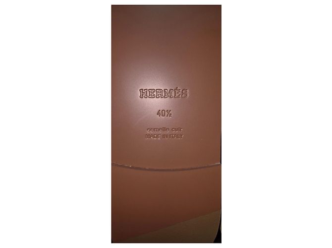 Sandali Hermès Izmir Cammello - vista 3