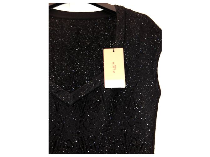Vestido Alaïa de algodón negro - vista 2