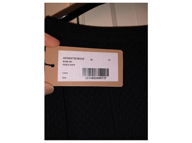 Vestido Alaïa de algodón negro - vista 4