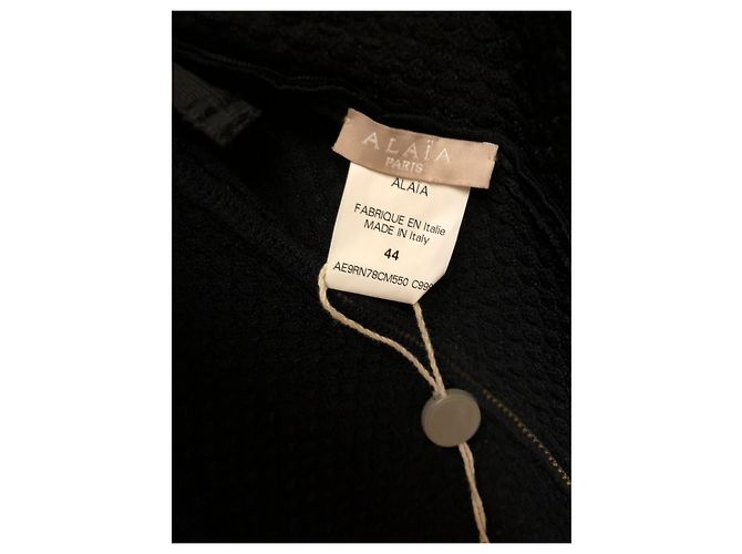 Vestido Alaïa de algodón negro - vista 8