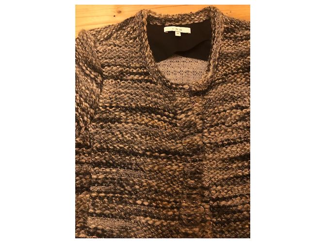 Chaqueta Iro Gris Oscuro de Algodón Gris antracita - vista 2