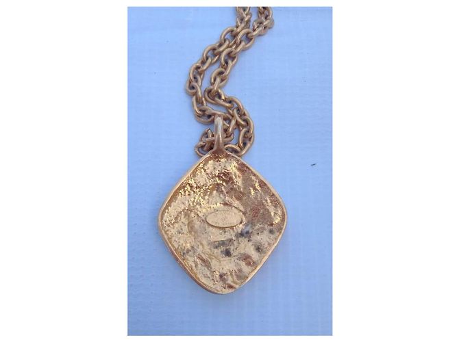 Collana Chanel placcata oro D'oro - vista 4