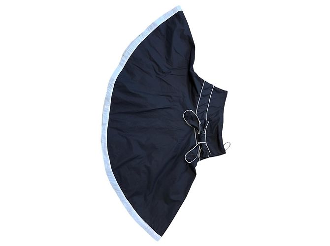 Gonna in cotone nera Marc Jacobs con nastro Nero - vista 3
