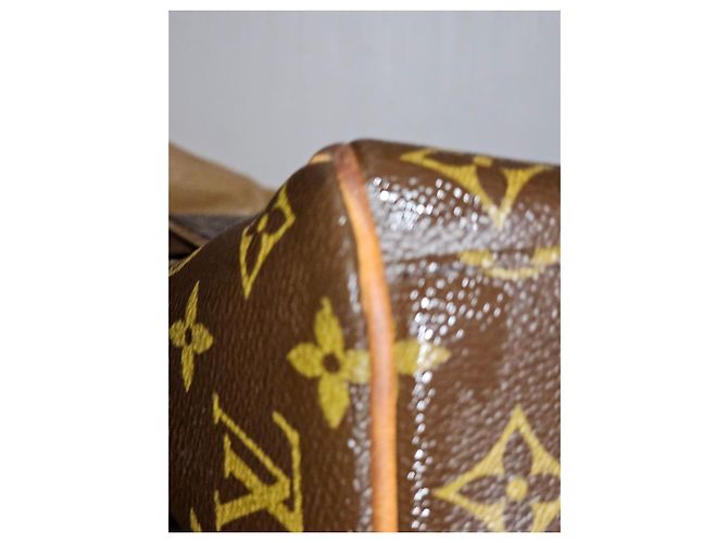 Borsa Messenger Louis Vuitton in Pelle Marrone Scuro - vista 11