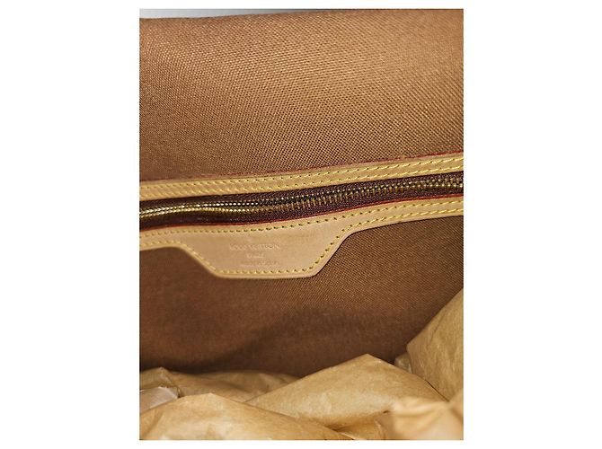 Borsa Messenger Louis Vuitton in Pelle Marrone Scuro - vista 3