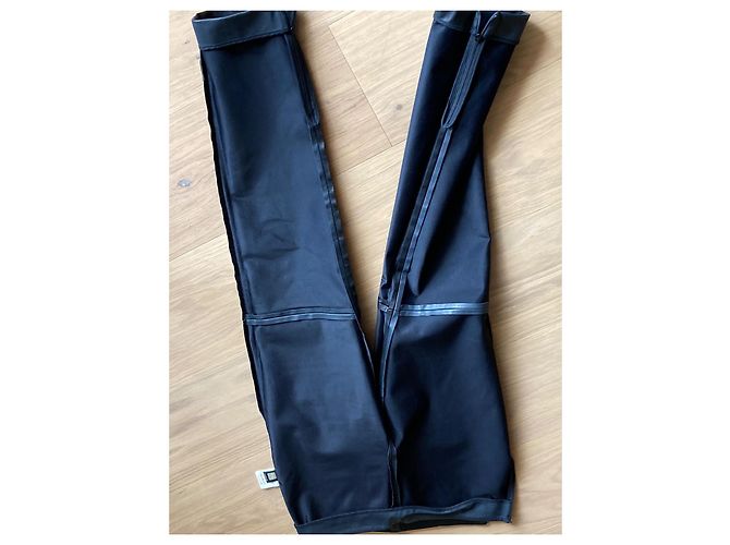 Fendi Lederhose Anthrazitgrau - Ansicht 8