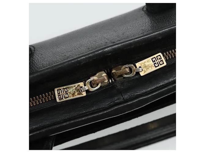 Borsa a mano GIVENCHY in pelle nera Auth bs21067 Nero - vista 10