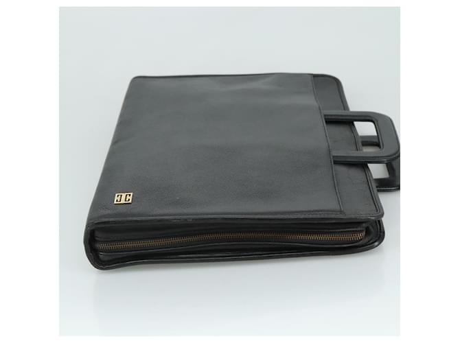 Borsa a mano GIVENCHY in pelle nera Auth bs21067 Nero - vista 3
