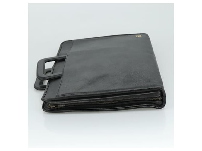 Borsa a mano GIVENCHY in pelle nera Auth bs21067 Nero - vista 4