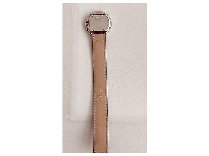 Relógio Poiray Rive Droite em aço e diamantes 28mm Prata - vista 4