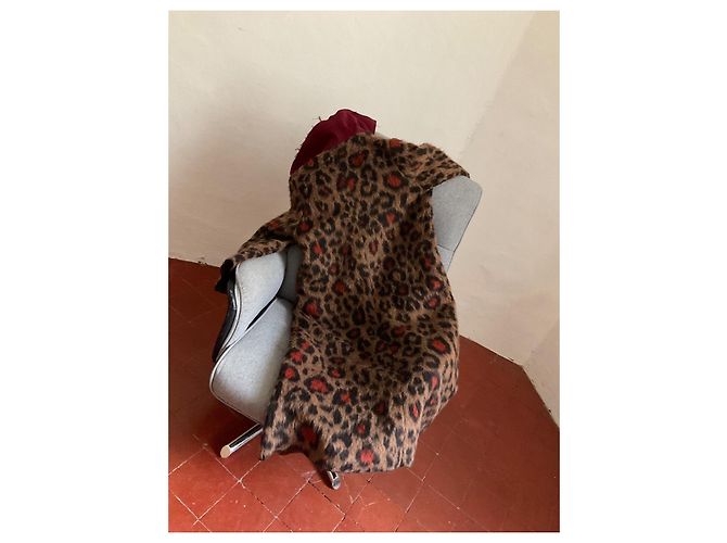 Cappotto in lana Maliparmi multicolore - vista 2