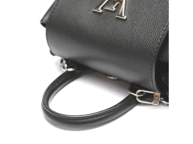 Zaino Lock Me di Louis Vuitton Nero - vista 10