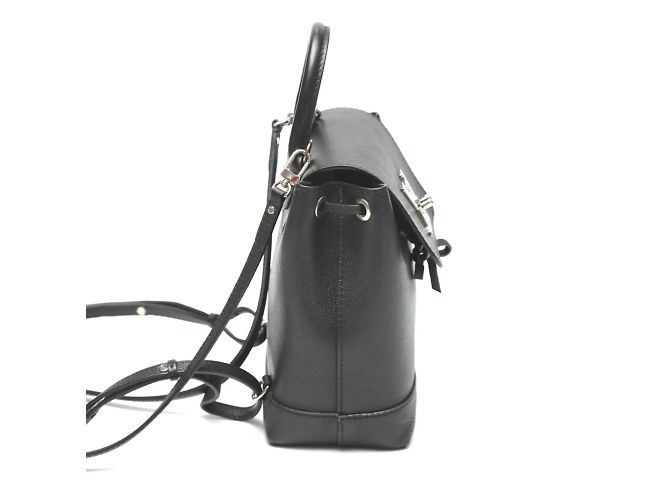 Zaino Lock Me di Louis Vuitton Nero - vista 3