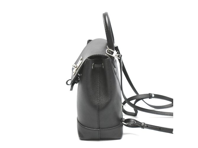 Zaino Lock Me di Louis Vuitton Nero - vista 4