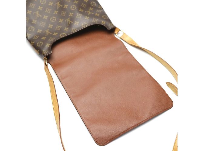 Borsa a Spalla Musette Monogram Louis Vuitton Marrone Monogramma - vista 11