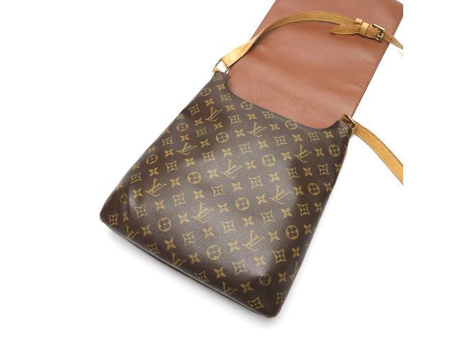 Borsa a Spalla Musette Monogram Louis Vuitton Marrone Monogramma - vista 12