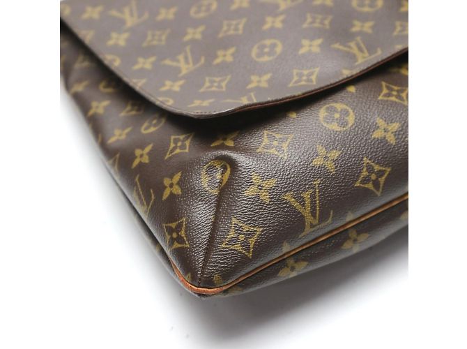 Borsa a Spalla Musette Monogram Louis Vuitton Marrone Monogramma - vista 5