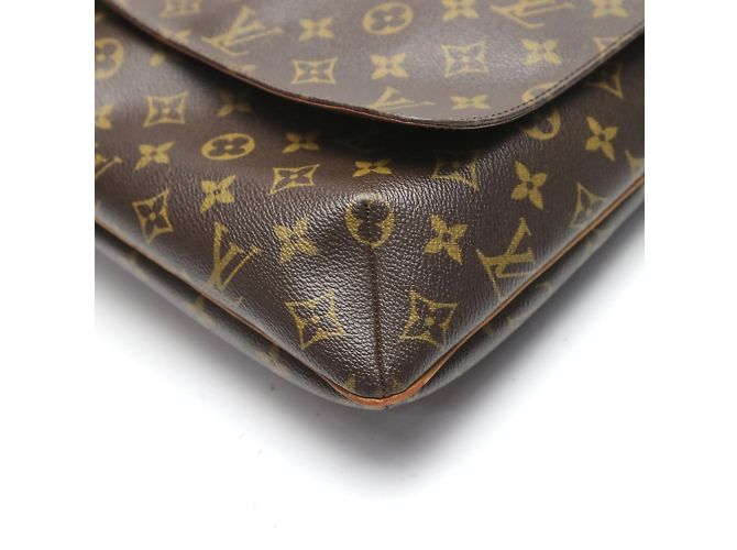 Borsa a Spalla Musette Monogram Louis Vuitton Marrone Monogramma - vista 6