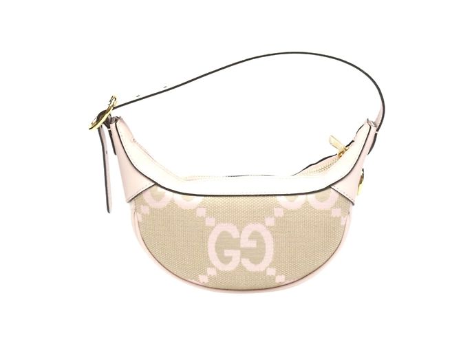 Borsa Gucci Ophidia Jumbo GG Rosa - vista 3